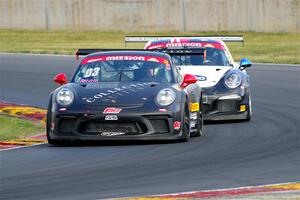 Marcel Fayen's and Tomas Ballester's Porsche GT3 Cups