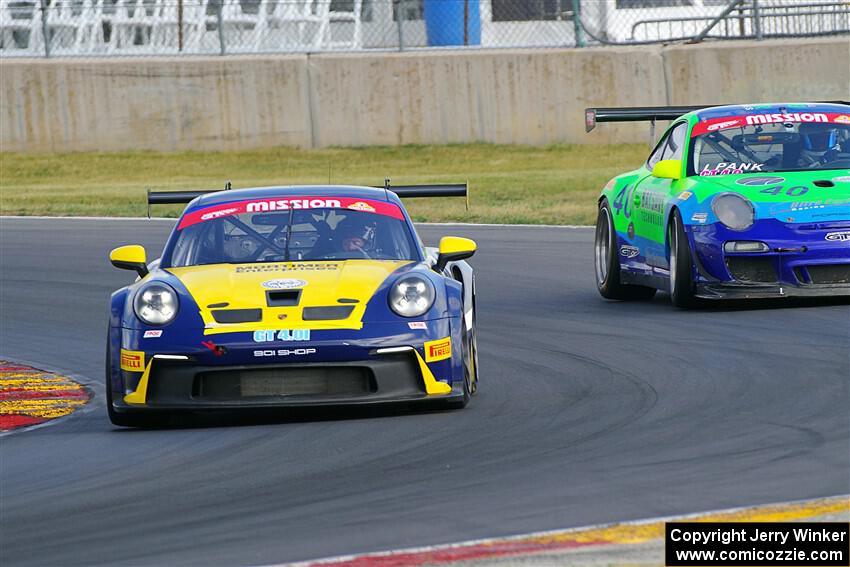 Mark Hupfer's and Lukas Pank's Porsche GT3 Cups