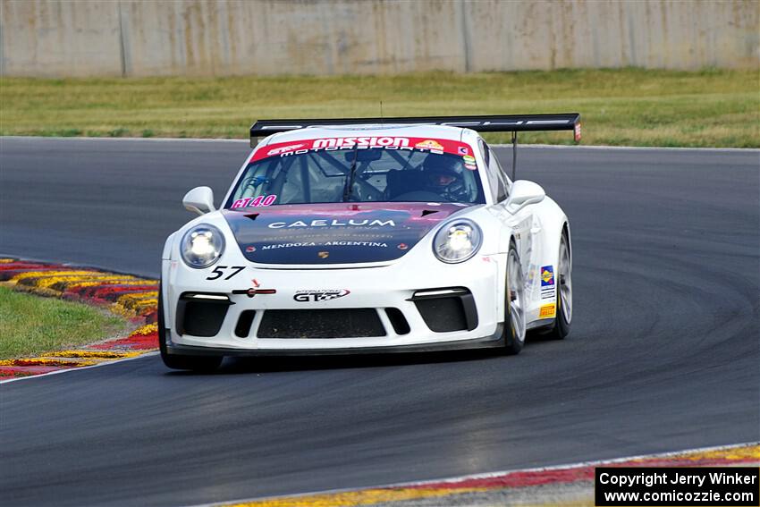 Alejandro Pimentel's Porsche GT3 Cup