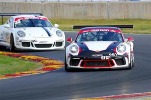 David Willens' and John Bleazard's Porsche GT3 Cups