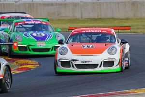 Robert Wisen's and Tom McGlynn's Porsche GT3 Cups