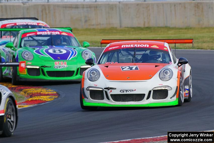 Robert Wisen's and Tom McGlynn's Porsche GT3 Cups