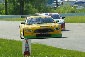 Matt Gray's GT-2 Ford Mustang and Patrick Utt's GT-2 Chevy Camaro