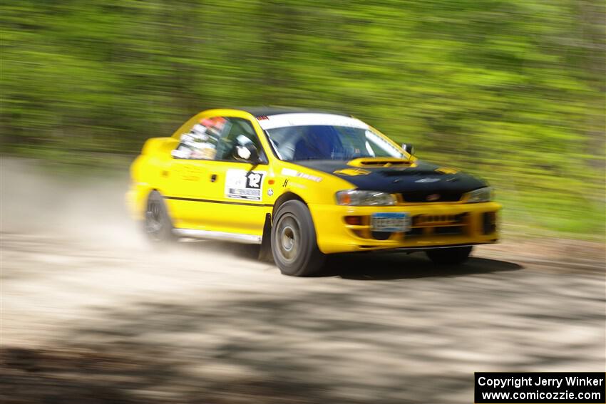 Steve Gingras / Lynn Wolf Subaru Impreza on SS1, Parkway I.