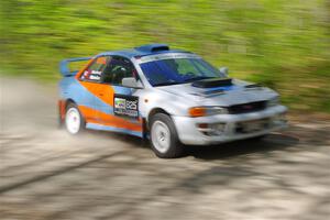 Tyler Matalas / Dustin Sharkozy Subaru Impreza LX on SS1, Parkway I.