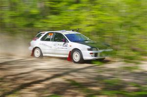 Aidan Hicks / John Hicks Subaru Impreza Wagon on SS1, Parkway I.