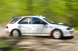 Aidan Hicks / John Hicks Subaru Impreza Wagon on SS1, Parkway I.