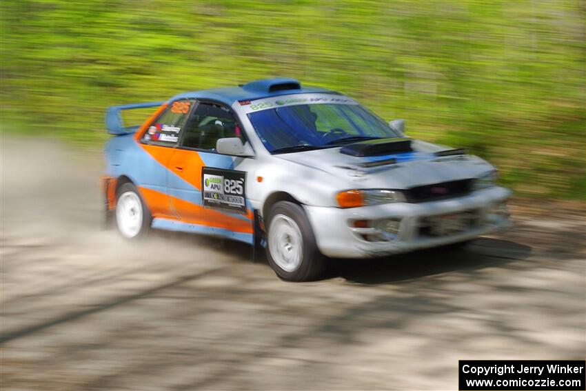 Tyler Matalas / Dustin Sharkozy Subaru Impreza LX on SS1, Parkway I.