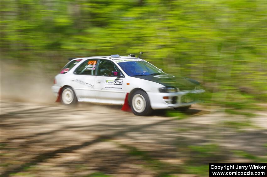 Aidan Hicks / John Hicks Subaru Impreza Wagon on SS1, Parkway I.