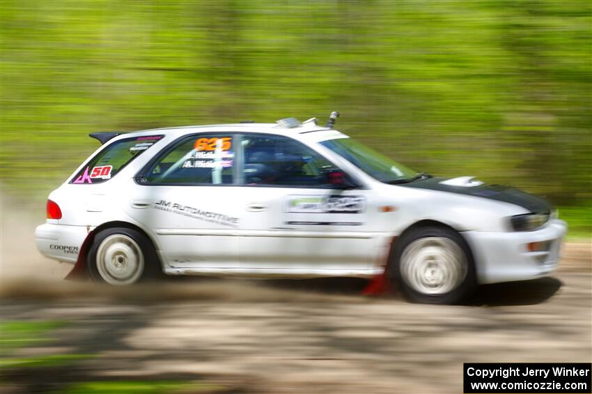 Aidan Hicks / John Hicks Subaru Impreza Wagon on SS1, Parkway I.