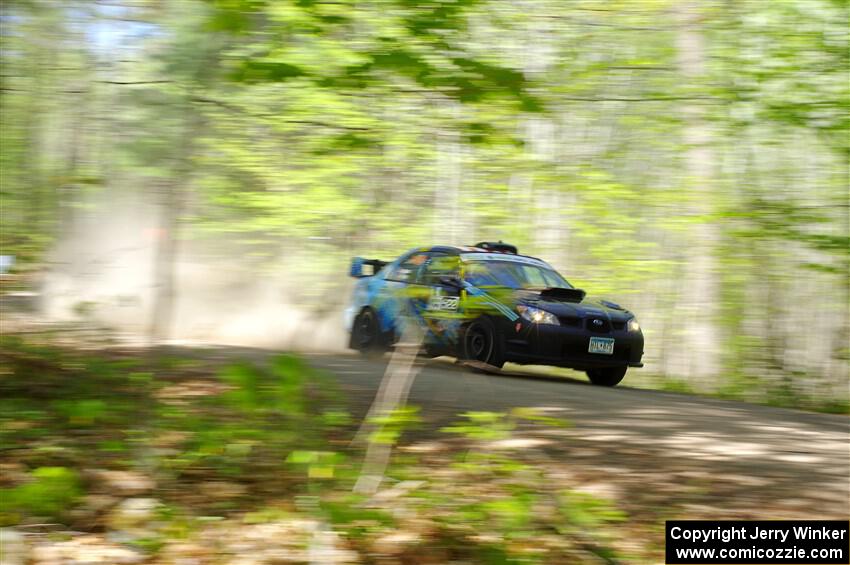 Matt James / Jackie James Subaru Impreza on SS1, Parkway I.