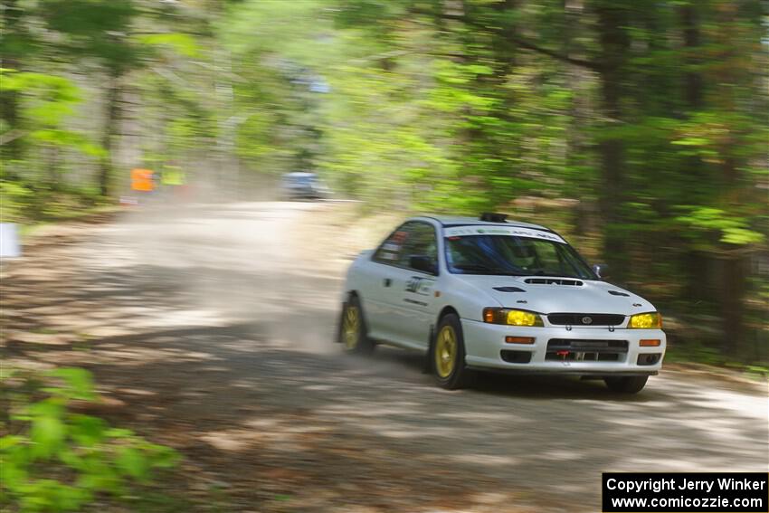 Jack Nelson / Isaac Zink Subaru Impreza on SS1, Parkway I.