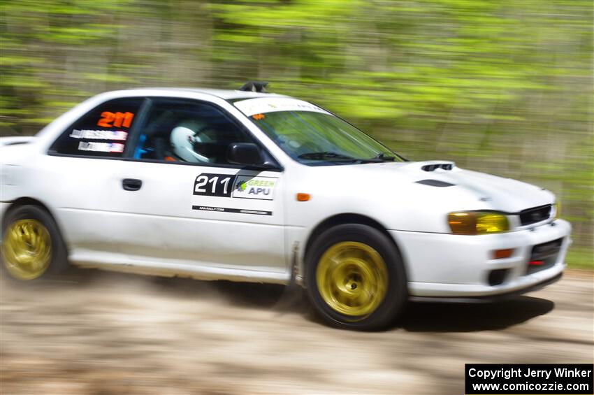 Jack Nelson / Isaac Zink Subaru Impreza on SS1, Parkway I.