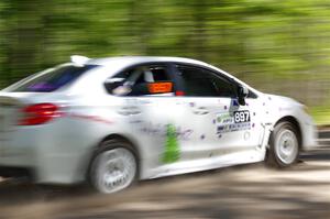 Jamey Randall / Andrew Rausch Subaru WRX on SS1, Parkway I.