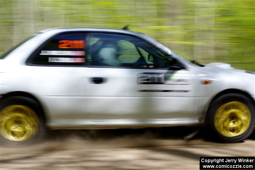 Jack Nelson / Isaac Zink Subaru Impreza on SS1, Parkway I.