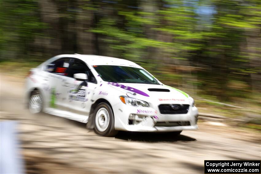 Jamey Randall / Andrew Rausch Subaru WRX on SS1, Parkway I.