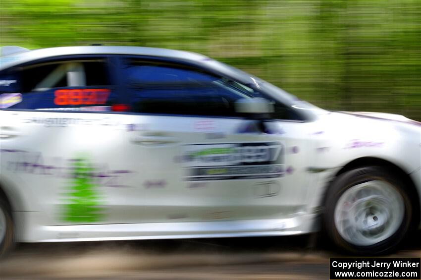 Jamey Randall / Andrew Rausch Subaru WRX on SS1, Parkway I.