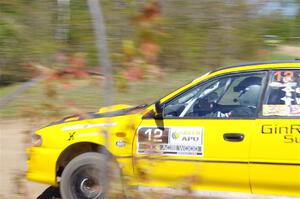 Steve Gingras / Lynn Wolf Subaru Impreza on SS2, Blue TraiI I.