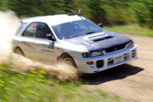 Aidan Hicks / John Hicks Subaru Impreza Wagon on SS2, Blue TraiI I.