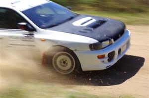 Aidan Hicks / John Hicks Subaru Impreza Wagon on SS2, Blue TraiI I.