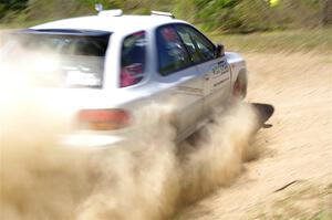 Aidan Hicks / John Hicks Subaru Impreza Wagon on SS2, Blue TraiI I.