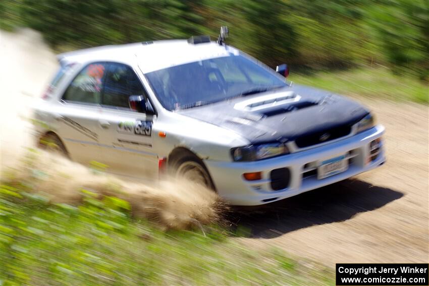 Aidan Hicks / John Hicks Subaru Impreza Wagon on SS2, Blue TraiI I.