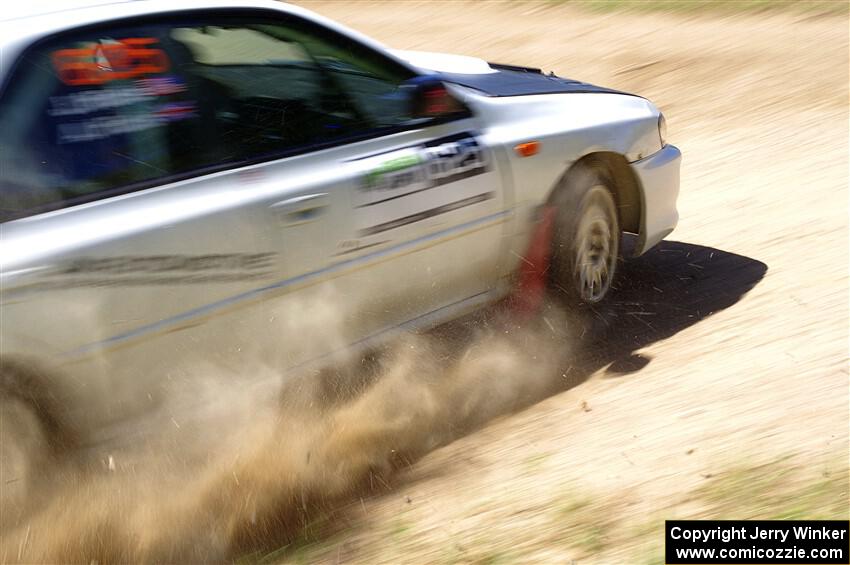 Aidan Hicks / John Hicks Subaru Impreza Wagon on SS2, Blue TraiI I.