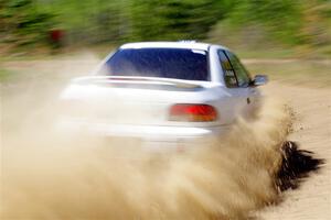 Jack Nelson / Isaac Zink Subaru Impreza on SS2, Blue TraiI I.