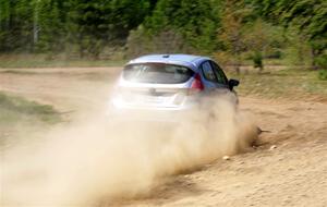 John Wolff / Boyd Smith Ford Fiesta on SS2, Blue TraiI I.