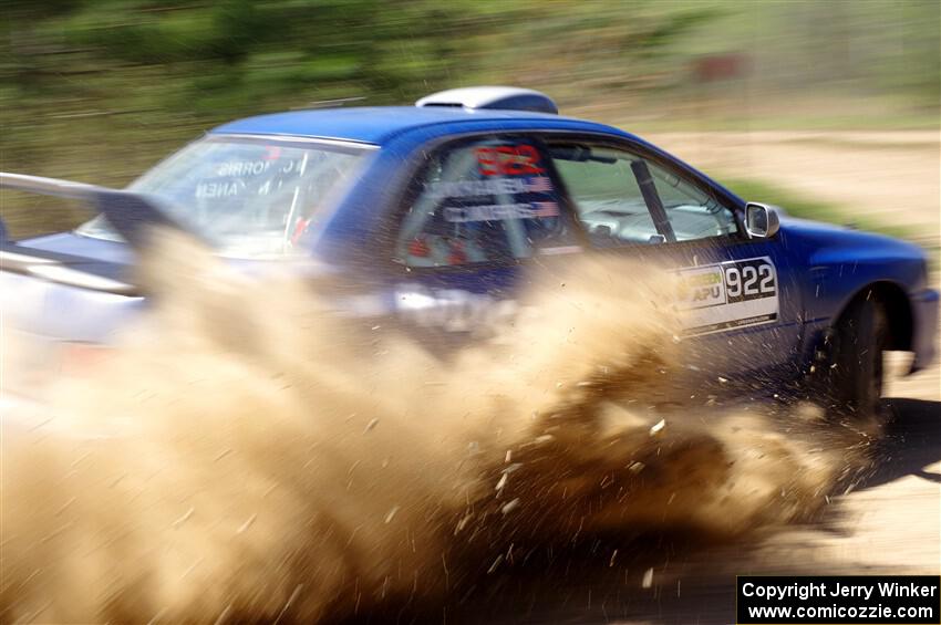 Corey Morris / Josh Nykanen Subaru Impreza on SS2, Blue TraiI I.