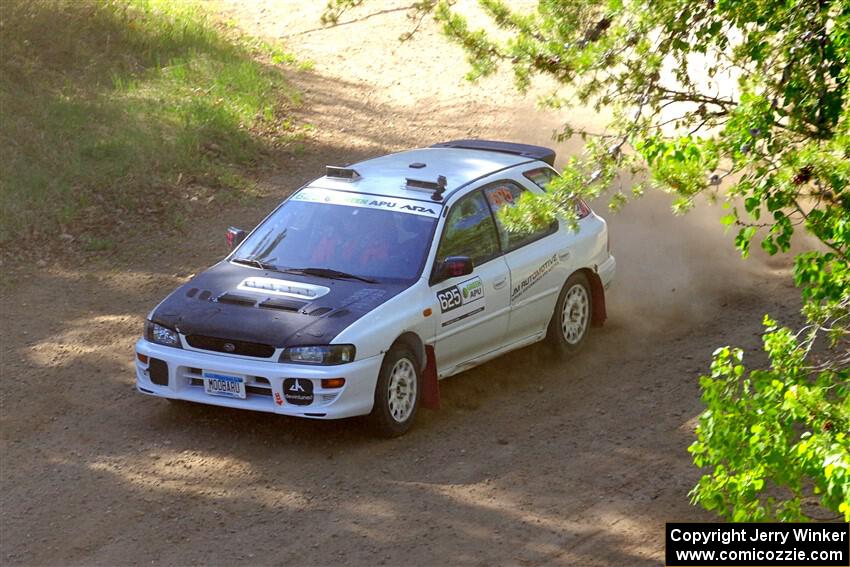 Aidan Hicks / John Hicks Subaru Impreza Wagon on SS4, Parkway II.