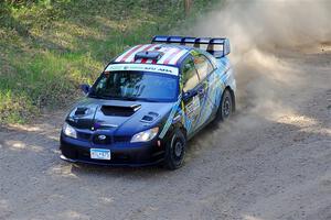 Matt James / Jackie James Subaru Impreza on SS4, Parkway II.