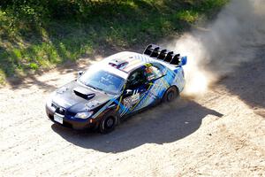 Matt James / Jackie James Subaru Impreza on SS4, Parkway II.