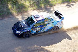 Matt James / Jackie James Subaru Impreza on SS4, Parkway II.