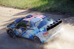 Matt James / Jackie James Subaru Impreza on SS4, Parkway II.