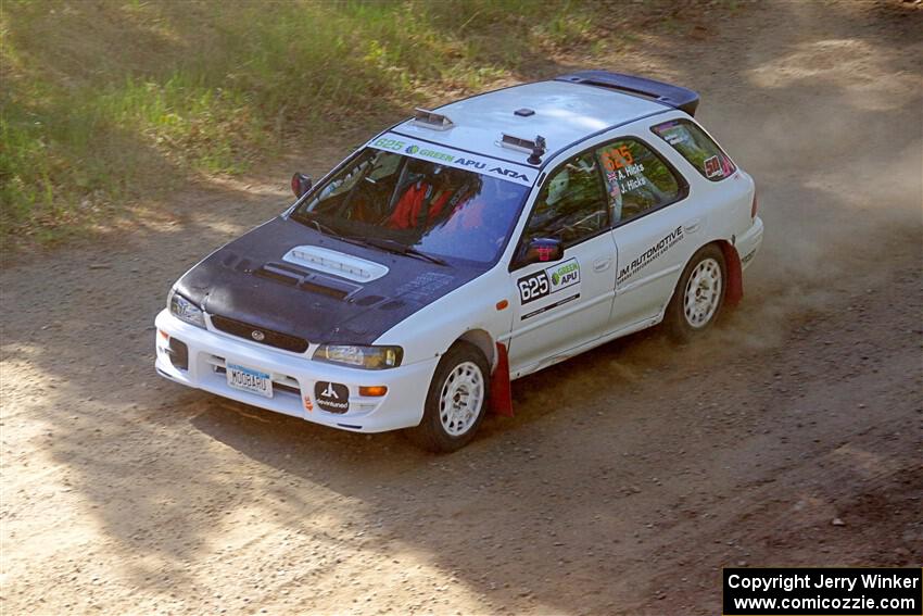 Aidan Hicks / John Hicks Subaru Impreza Wagon on SS4, Parkway II.