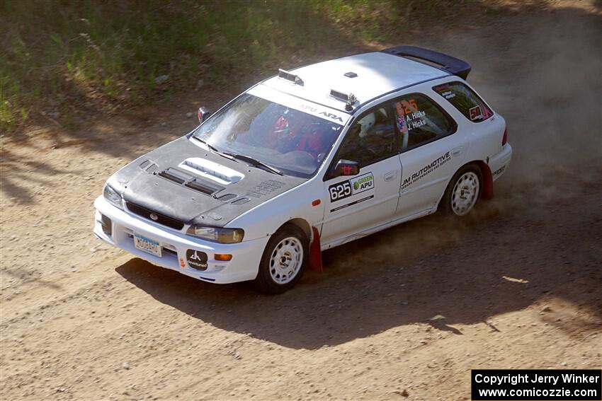 Aidan Hicks / John Hicks Subaru Impreza Wagon on SS4, Parkway II.