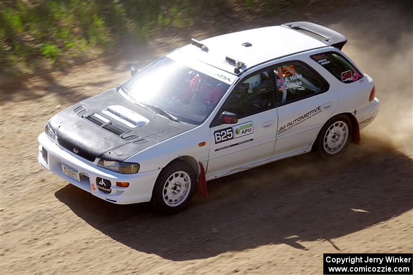 Aidan Hicks / John Hicks Subaru Impreza Wagon on SS4, Parkway II.