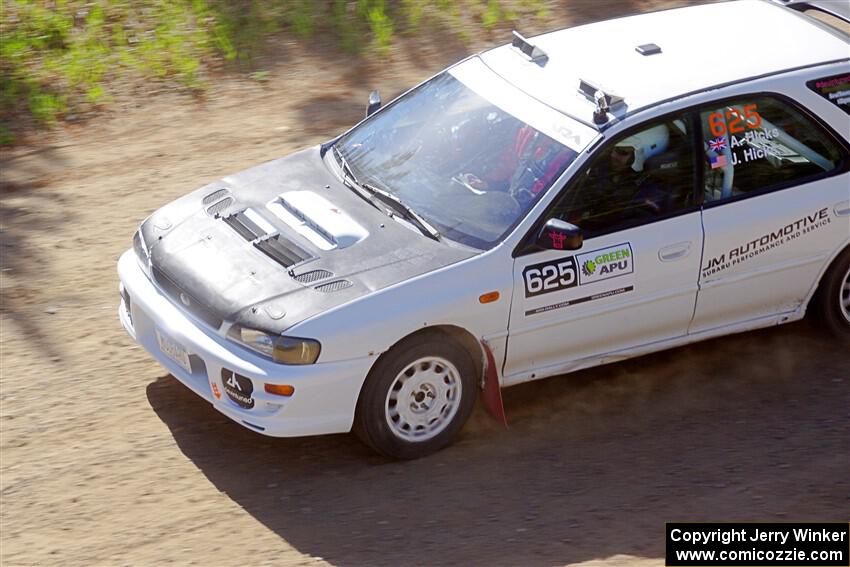 Aidan Hicks / John Hicks Subaru Impreza Wagon on SS4, Parkway II.