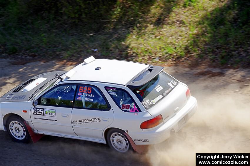 Aidan Hicks / John Hicks Subaru Impreza Wagon on SS4, Parkway II.