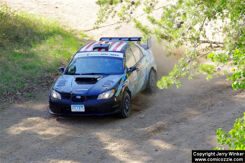 Matt James / Jackie James Subaru Impreza on SS4, Parkway II.