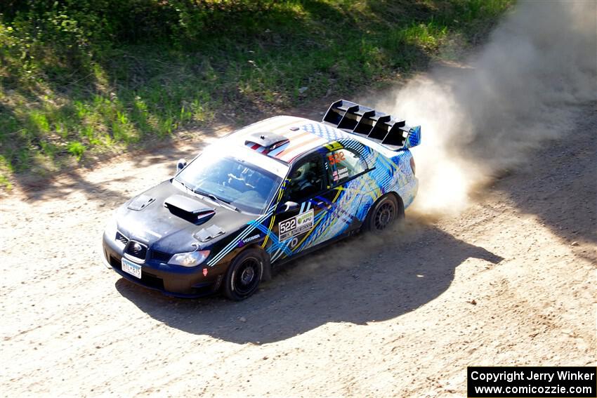 Matt James / Jackie James Subaru Impreza on SS4, Parkway II.