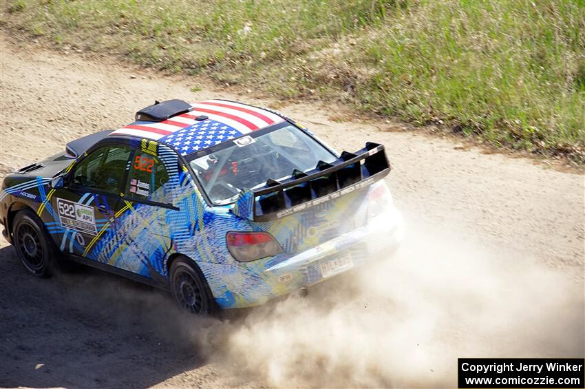 Matt James / Jackie James Subaru Impreza on SS4, Parkway II.