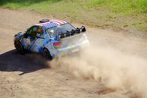 Matt James / Jackie James Subaru Impreza on SS4, Parkway II.