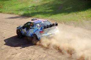 Matt James / Jackie James Subaru Impreza on SS4, Parkway II.