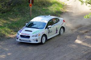 Jamey Randall / Andrew Rausch Subaru WRX on SS4, Parkway II.