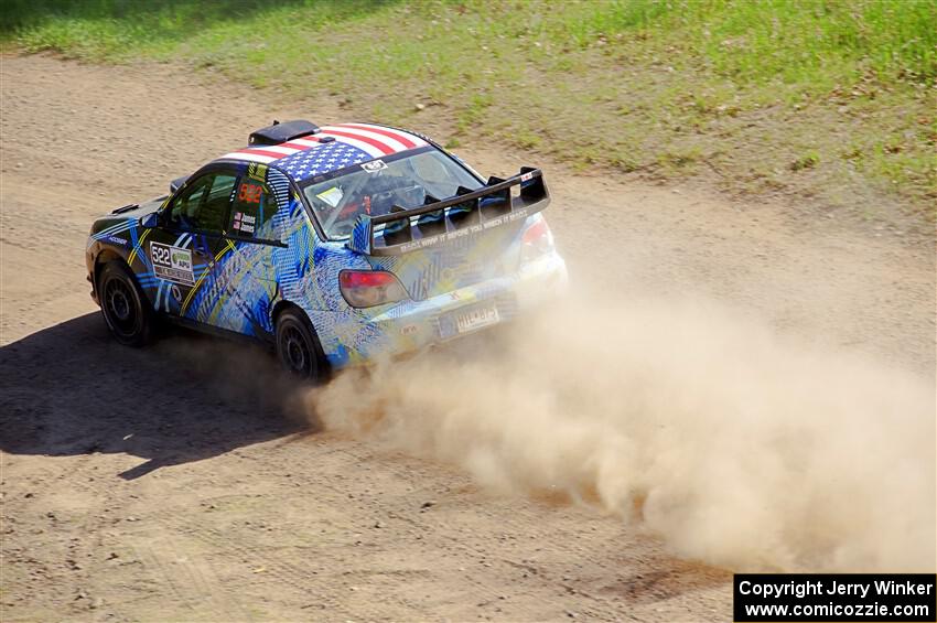 Matt James / Jackie James Subaru Impreza on SS4, Parkway II.