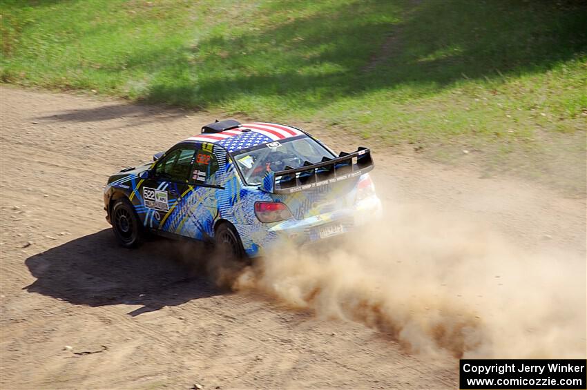 Matt James / Jackie James Subaru Impreza on SS4, Parkway II.