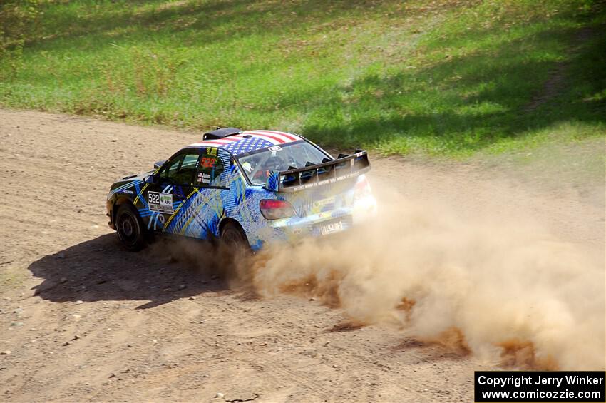 Matt James / Jackie James Subaru Impreza on SS4, Parkway II.