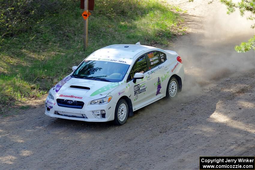 Jamey Randall / Andrew Rausch Subaru WRX on SS4, Parkway II.